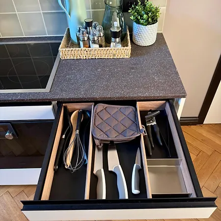 Design-apartment Benedict Luxus, Stil & Workspace