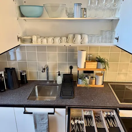 Design-apartment Benedict Luxus, Stil & Workspace 아파트 *